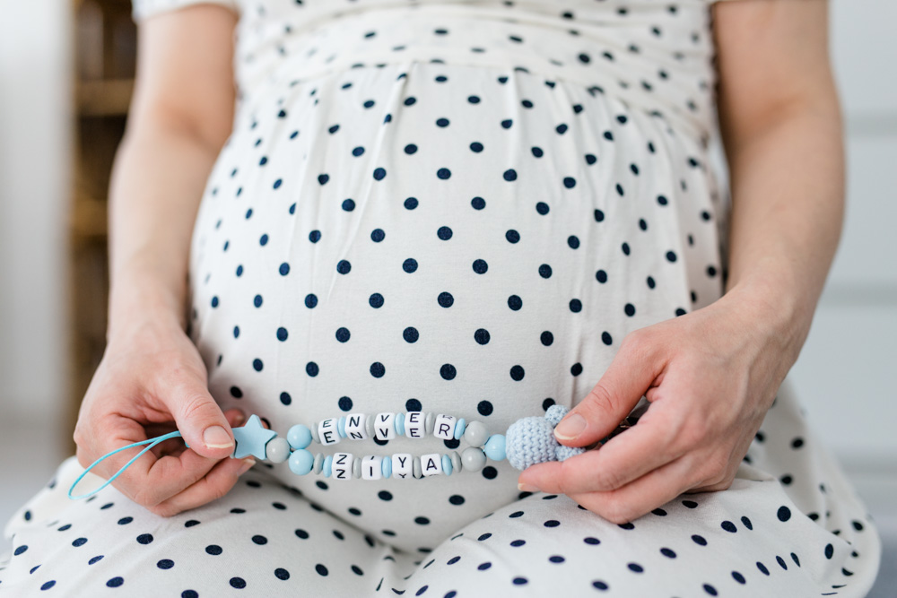 Babybauchshooting in HH-Horn zu Hause